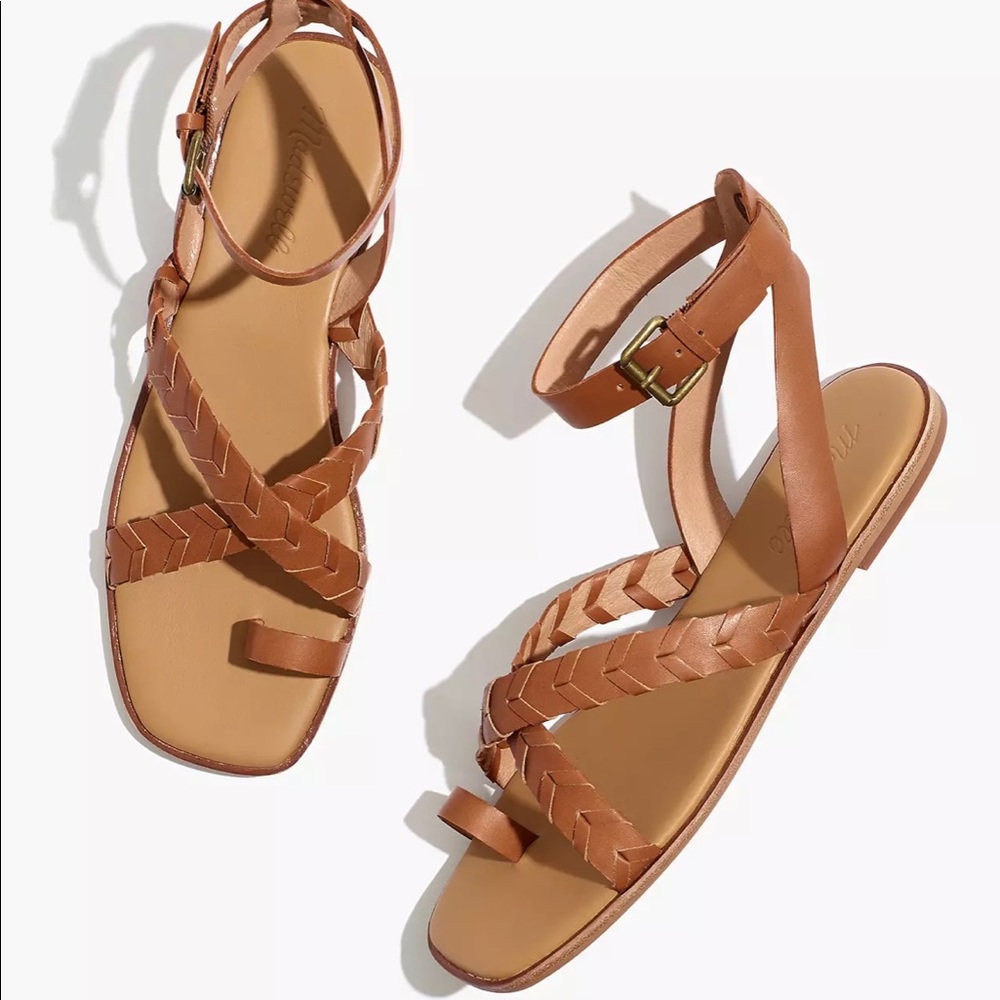 The Cassia Whipstitch Sandal - Madewell